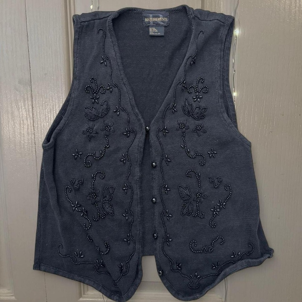 Vintage Beaded vest